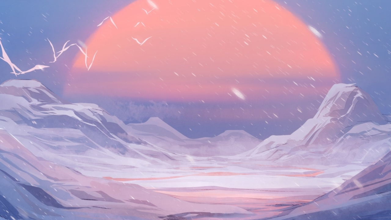 Anime, Tablet, Cloud, Atmosphere, Ecoregion. Wallpaper in 1280x720 Resolution