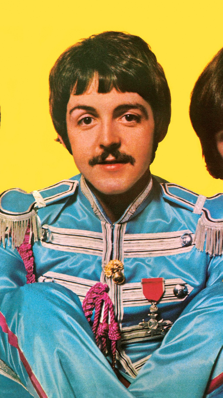 Paul McCartney, Die Beatles, Album, Spaß, George Martin. Wallpaper in 750x1334 Resolution