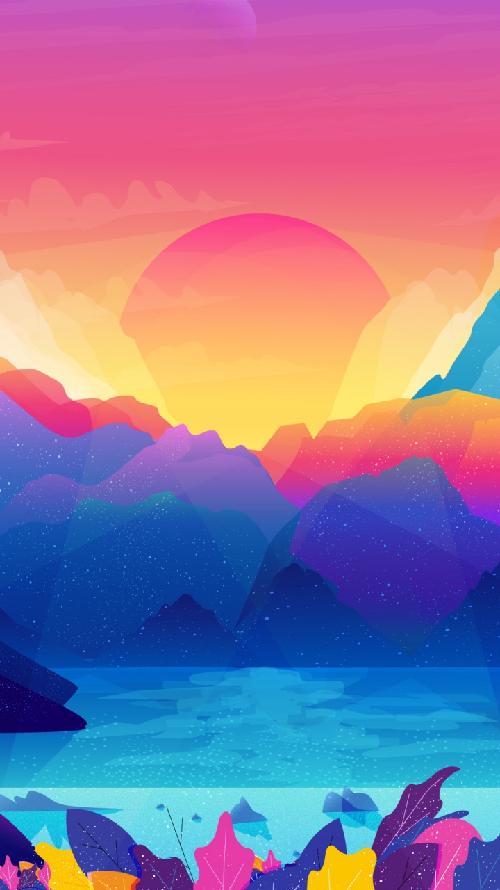 冰山, 安宁, 性质, 早上, 北极 壁纸 720x1280 允许