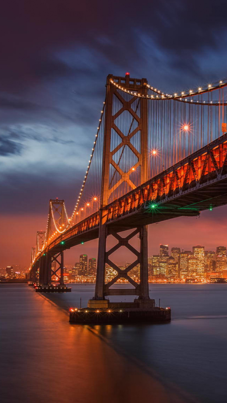 Golden Gate Bridge San Francisco. Wallpaper in 750x1334 Resolution