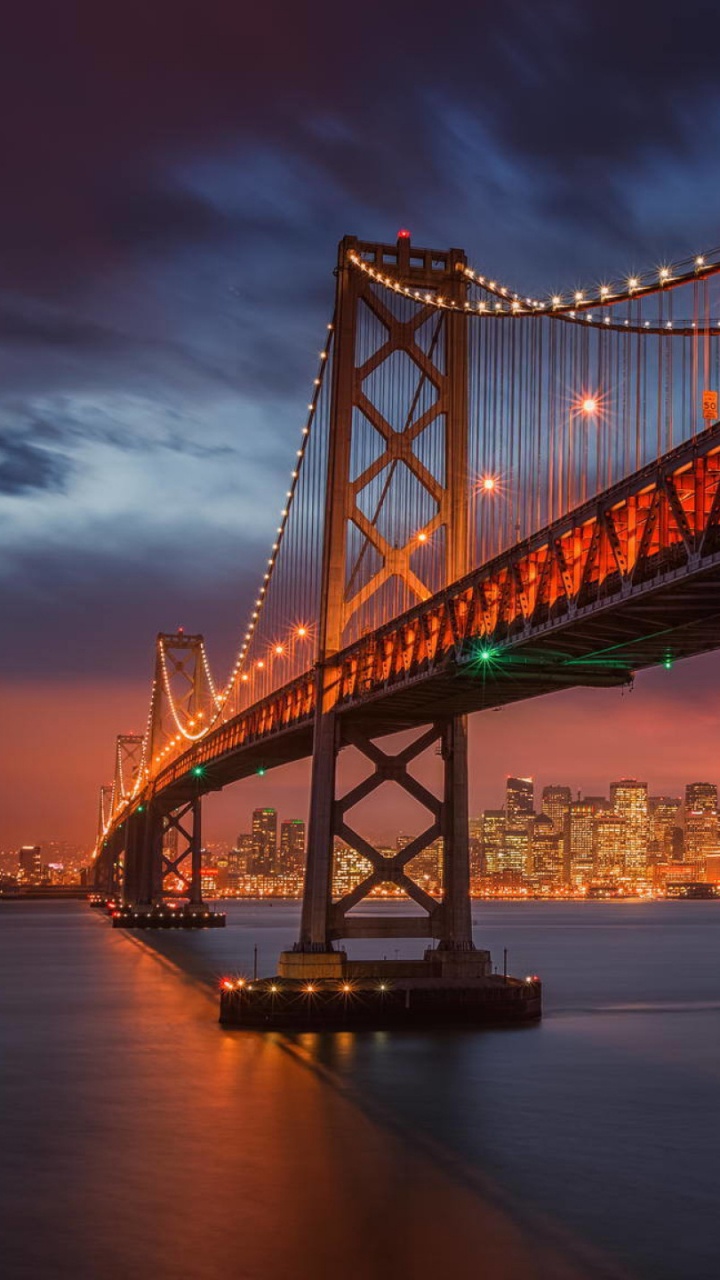 Puente Golden Gate San Francisco. Wallpaper in 720x1280 Resolution