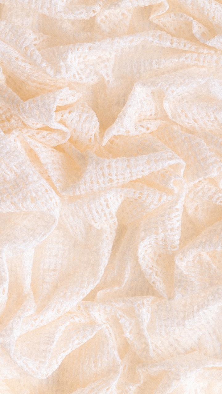 Textil Floral Blanco y Beige. Wallpaper in 720x1280 Resolution