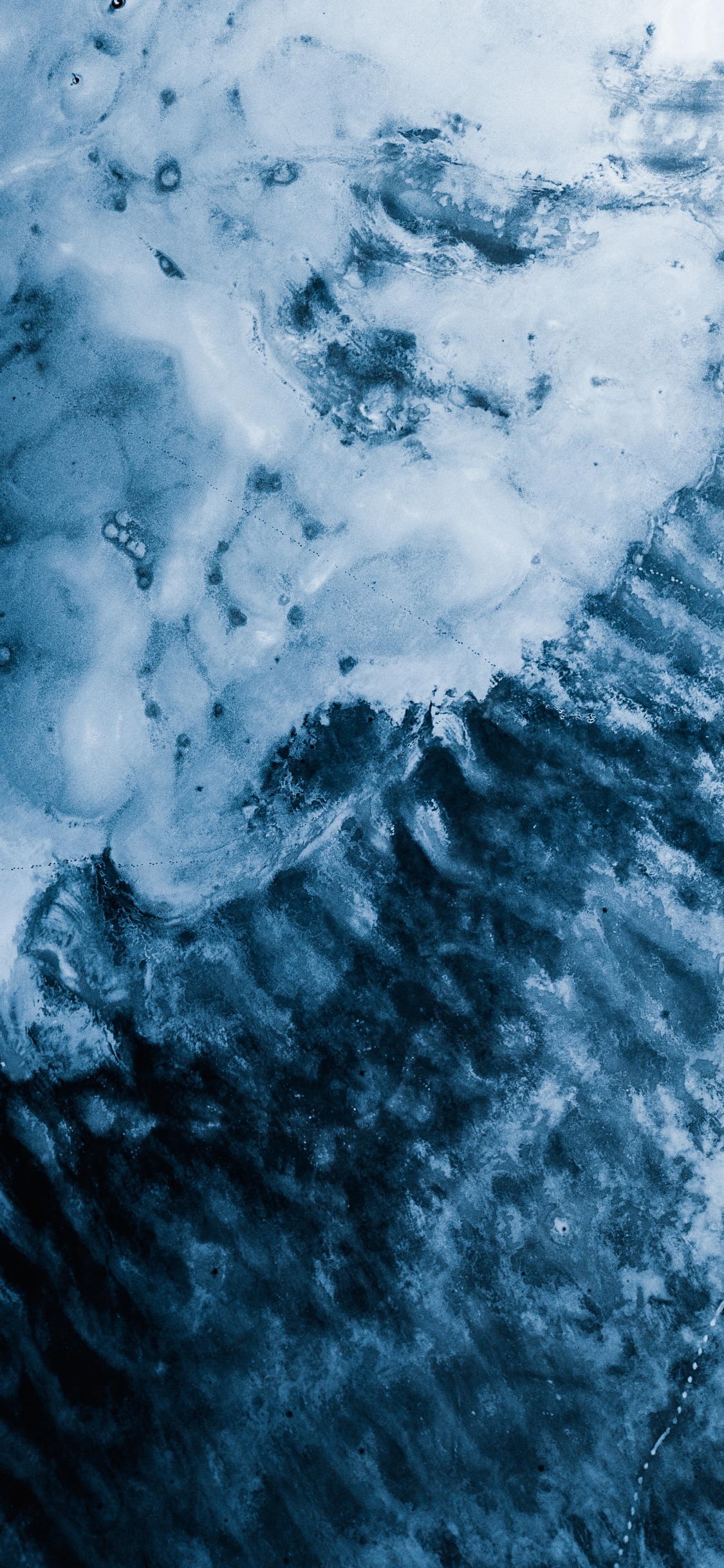 Glaciar, Azul, Agua, Congelación, Ambiente. Wallpaper in 1125x2436 Resolution
