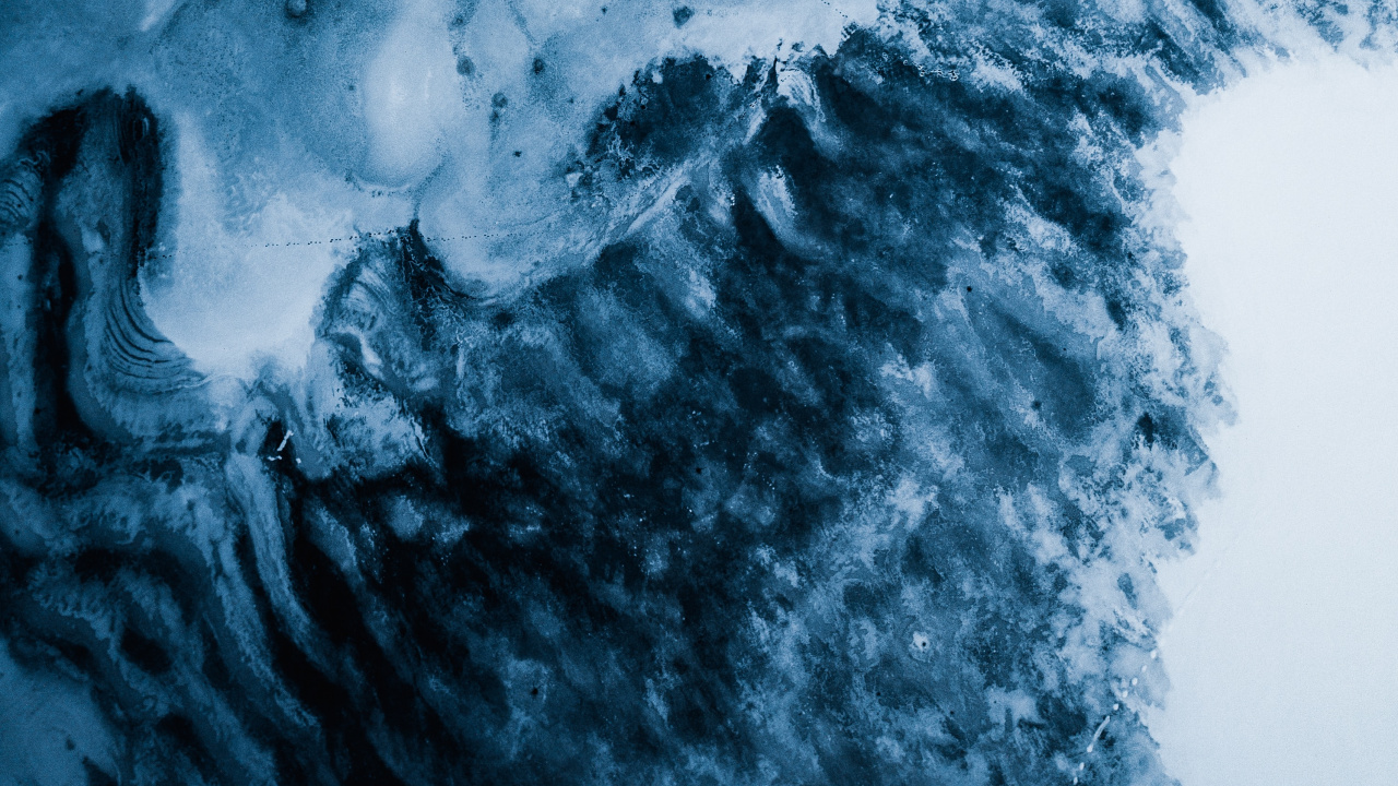Glacier, Blue, Water, Cloud, Freezing. Wallpaper in 1280x720 Resolution