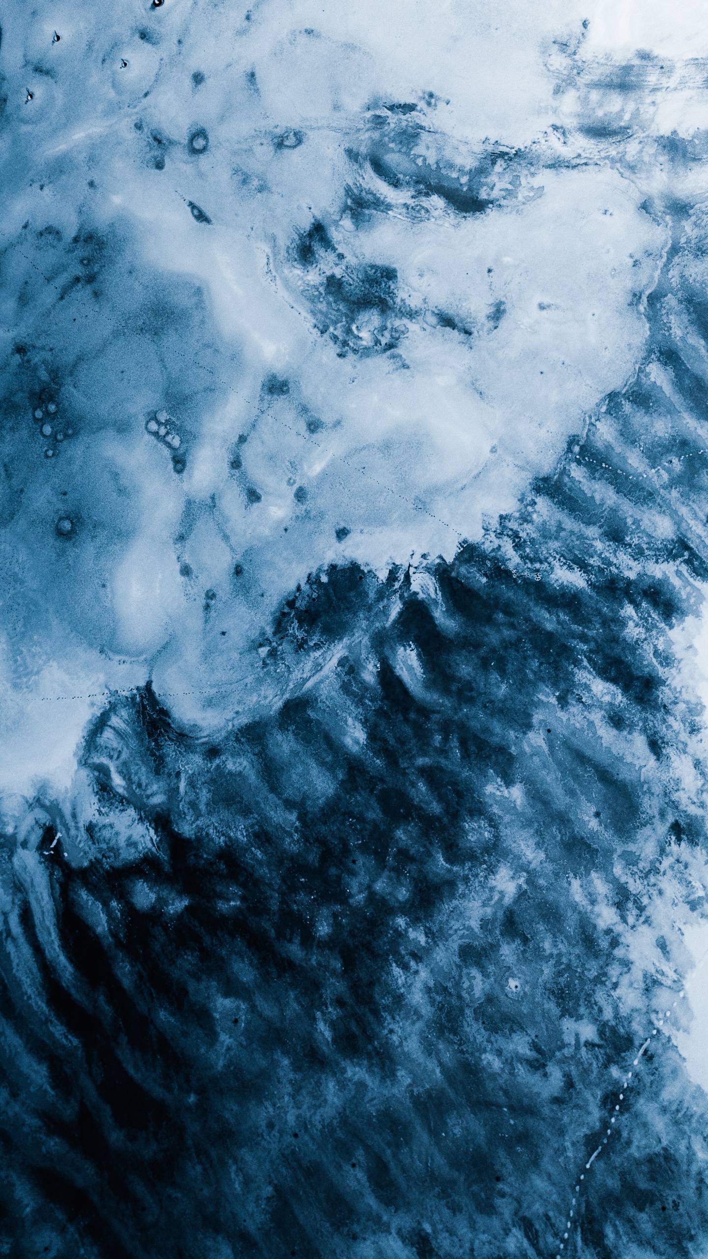 Glacier, Blue, Water, Cloud, Freezing. Wallpaper in 1440x2560 Resolution