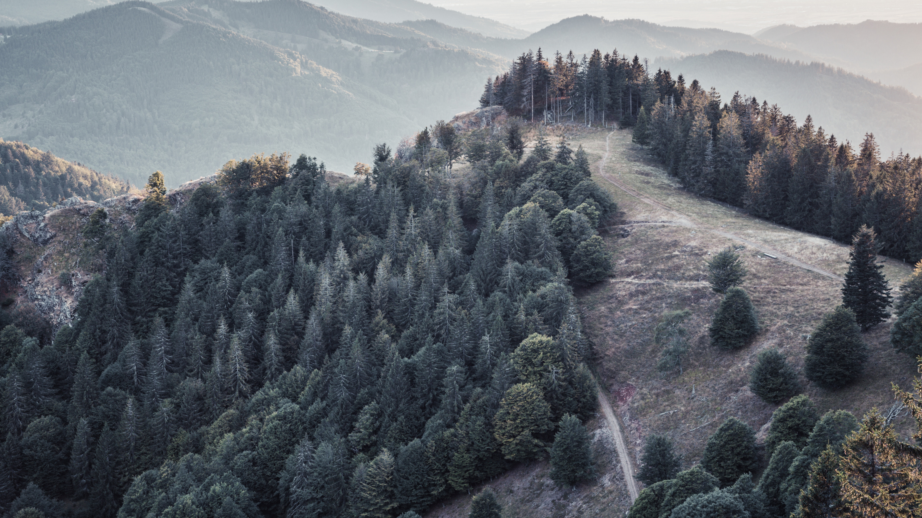 Bergkette, Grat, Natur, Hill, Himmel. Wallpaper in 3840x2160 Resolution