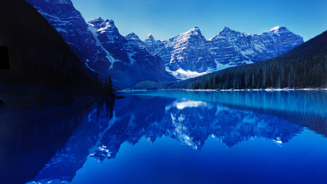 Banff National Park, Moraine Lake, Banff, Jasper National Park Of Canada, Lake Louise. Wallpaper in 1280x720 Resolution