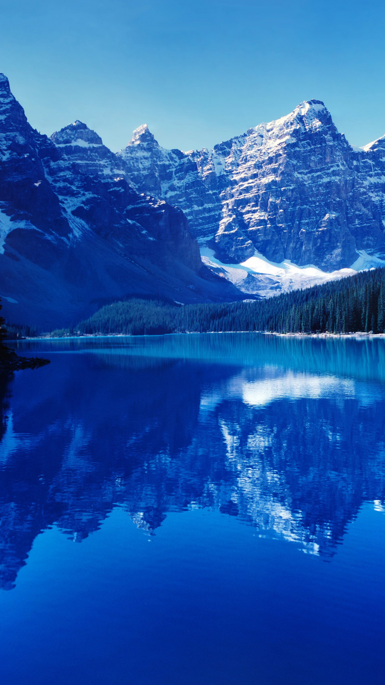 Banff National Park, Moraine Lake, Banff, Jasper National Park Von Kanada, Lake Louise. Wallpaper in 750x1334 Resolution