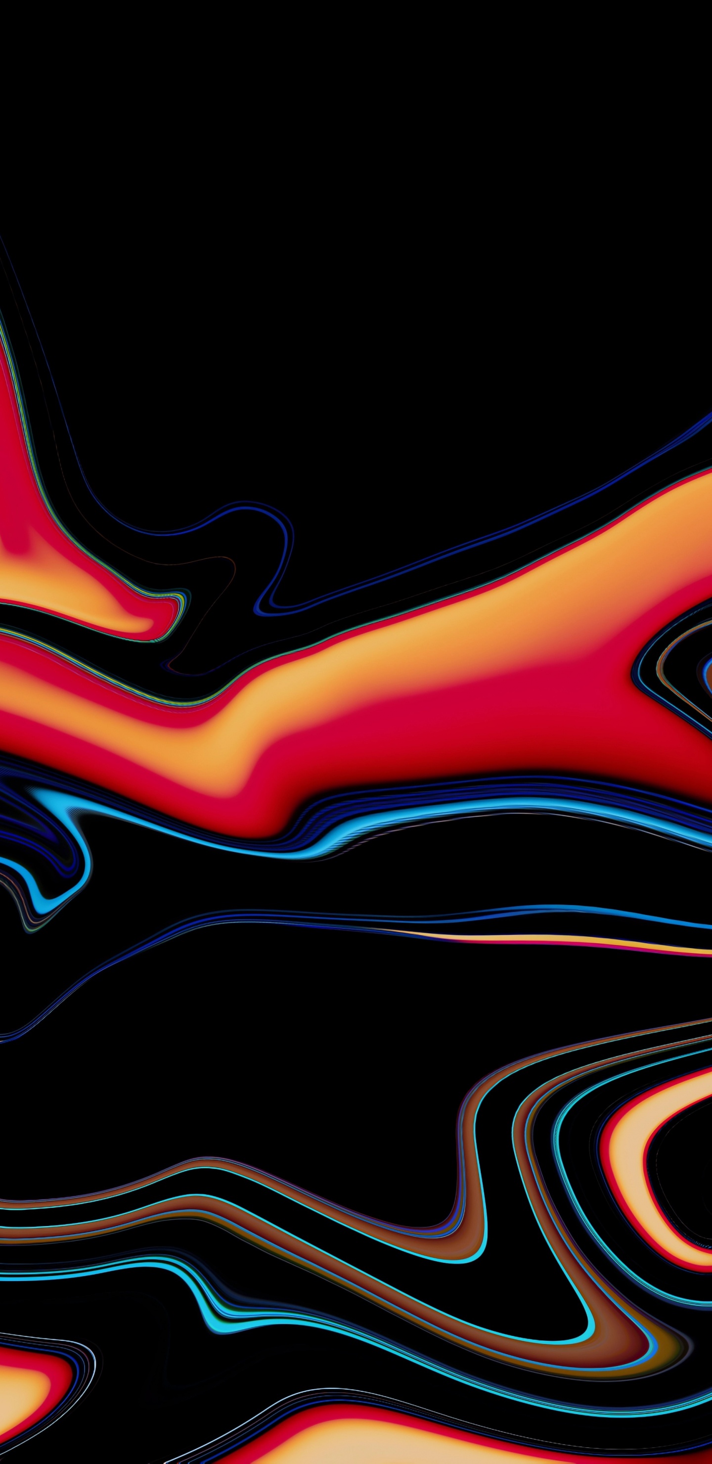 Orange, Conception, Graphisme, Lumière, Noir. Wallpaper in 1440x2960 Resolution