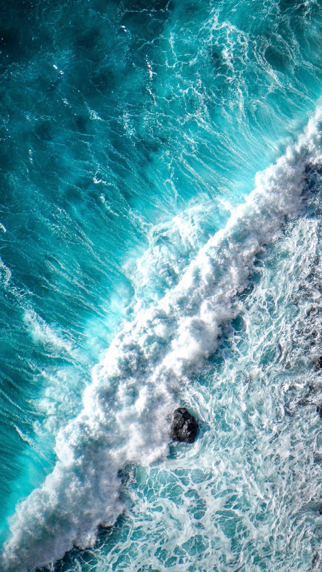 Olas Del Mar, Oceano, Agua, Mar, Calamar Vampiro. Wallpaper in 1080x1920 Resolution