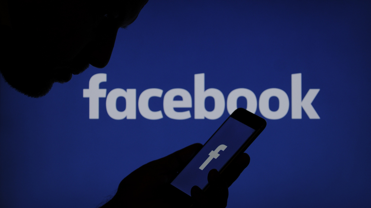 Facebook, Text, Blau, Brand, Firmenzeichen. Wallpaper in 1280x720 Resolution