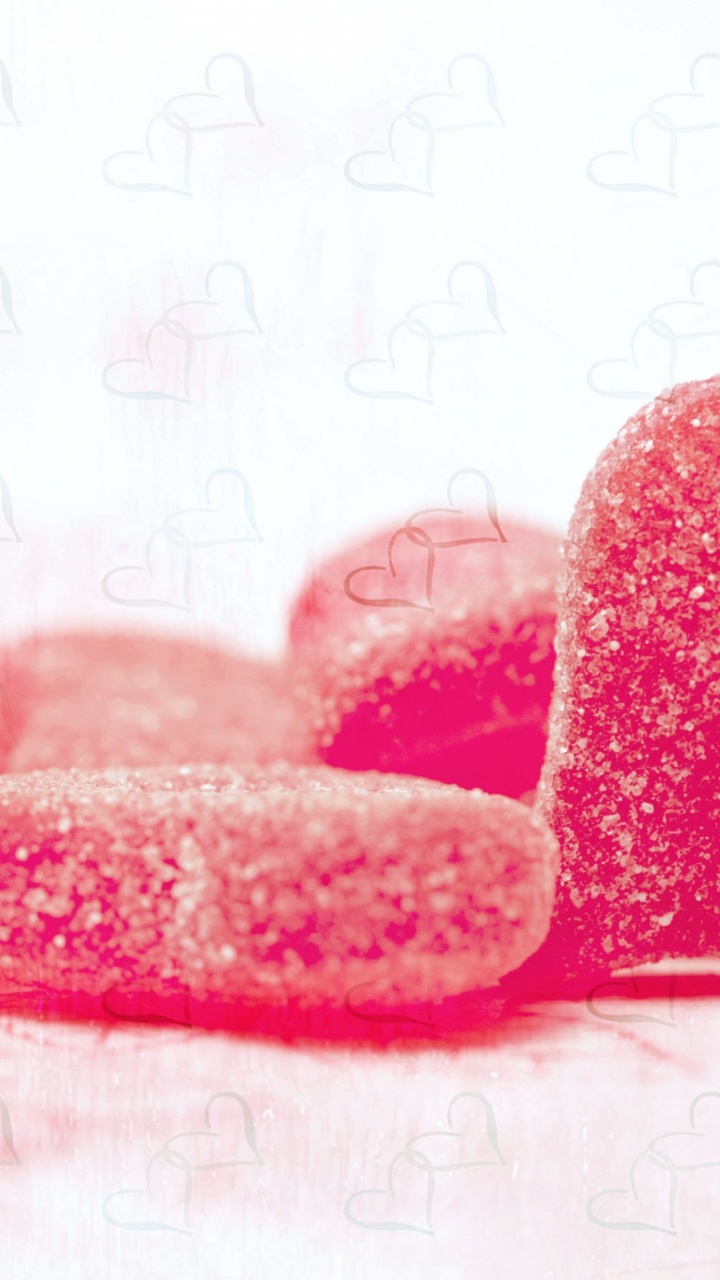 Cœur, Amour, Glitter, Peintre, Red. Wallpaper in 720x1280 Resolution