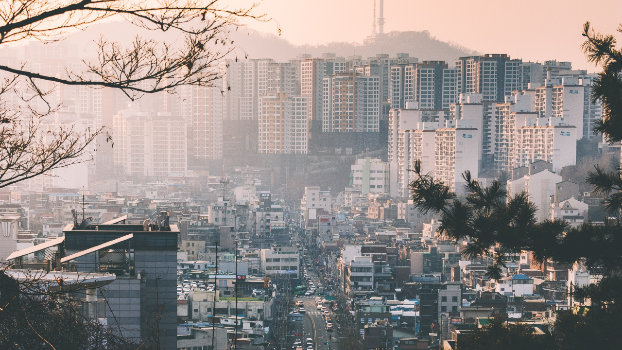 City Skyline During Day Time. Wallpaper in 1280x720 Resolution