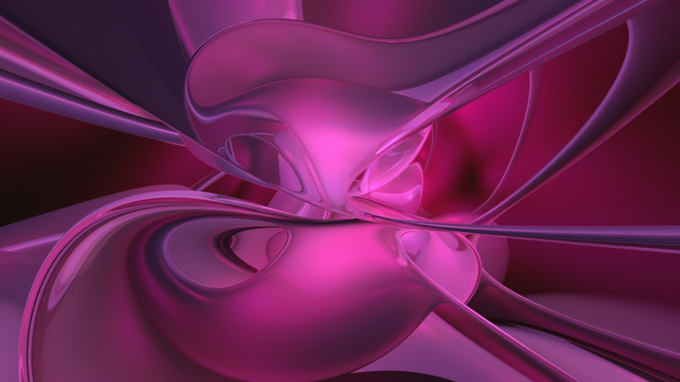 Lila Und Schwarze Abstrakte Abbildung. Wallpaper in 1366x768 Resolution