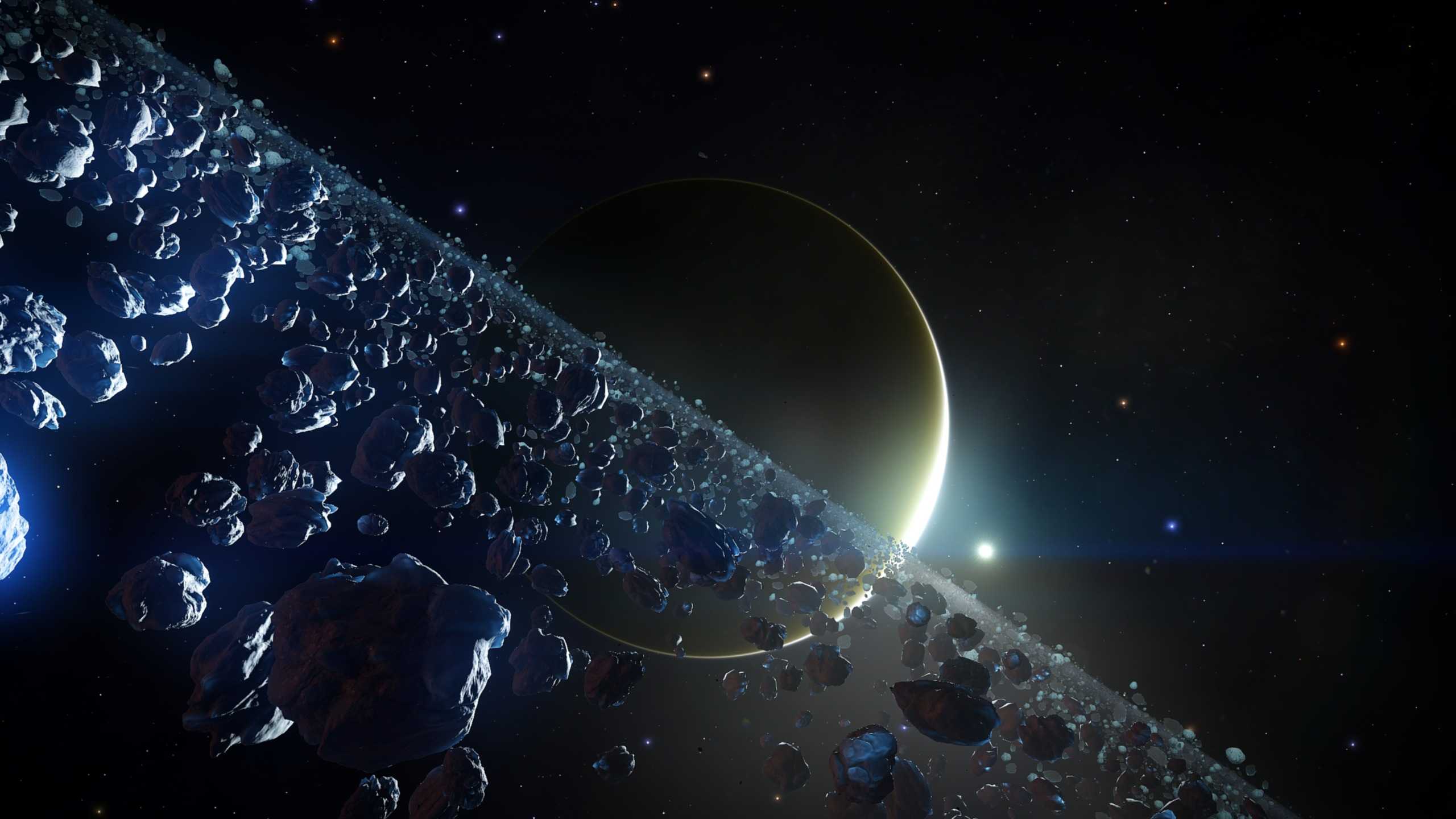 Weiße Und Schwarze Abstrakte Malerei. Wallpaper in 2560x1440 Resolution