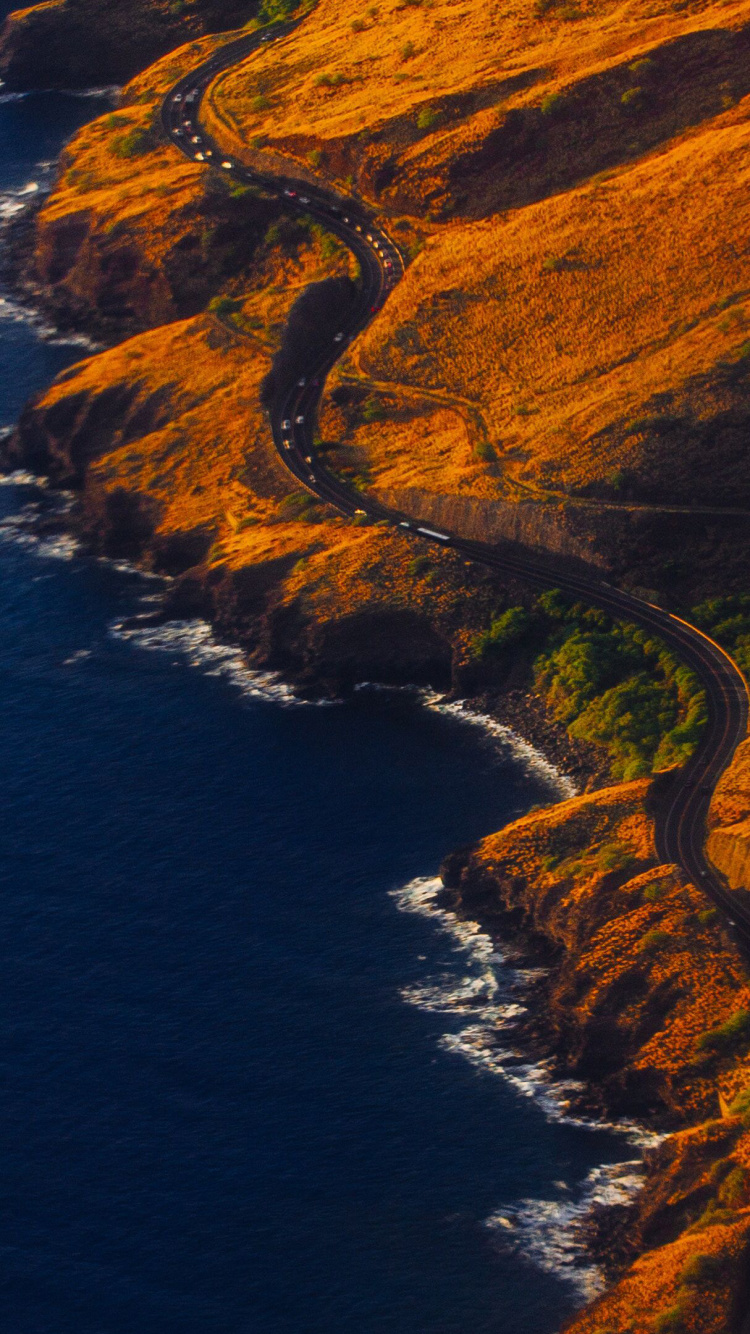 Natur, Wasser, Rock, Naturlandschaft, Reflexion. Wallpaper in 750x1334 Resolution