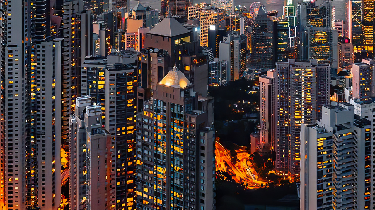 Skyscraper, Building, Atmosphere, Daytime, Property. Wallpaper in 1280x720 Resolution