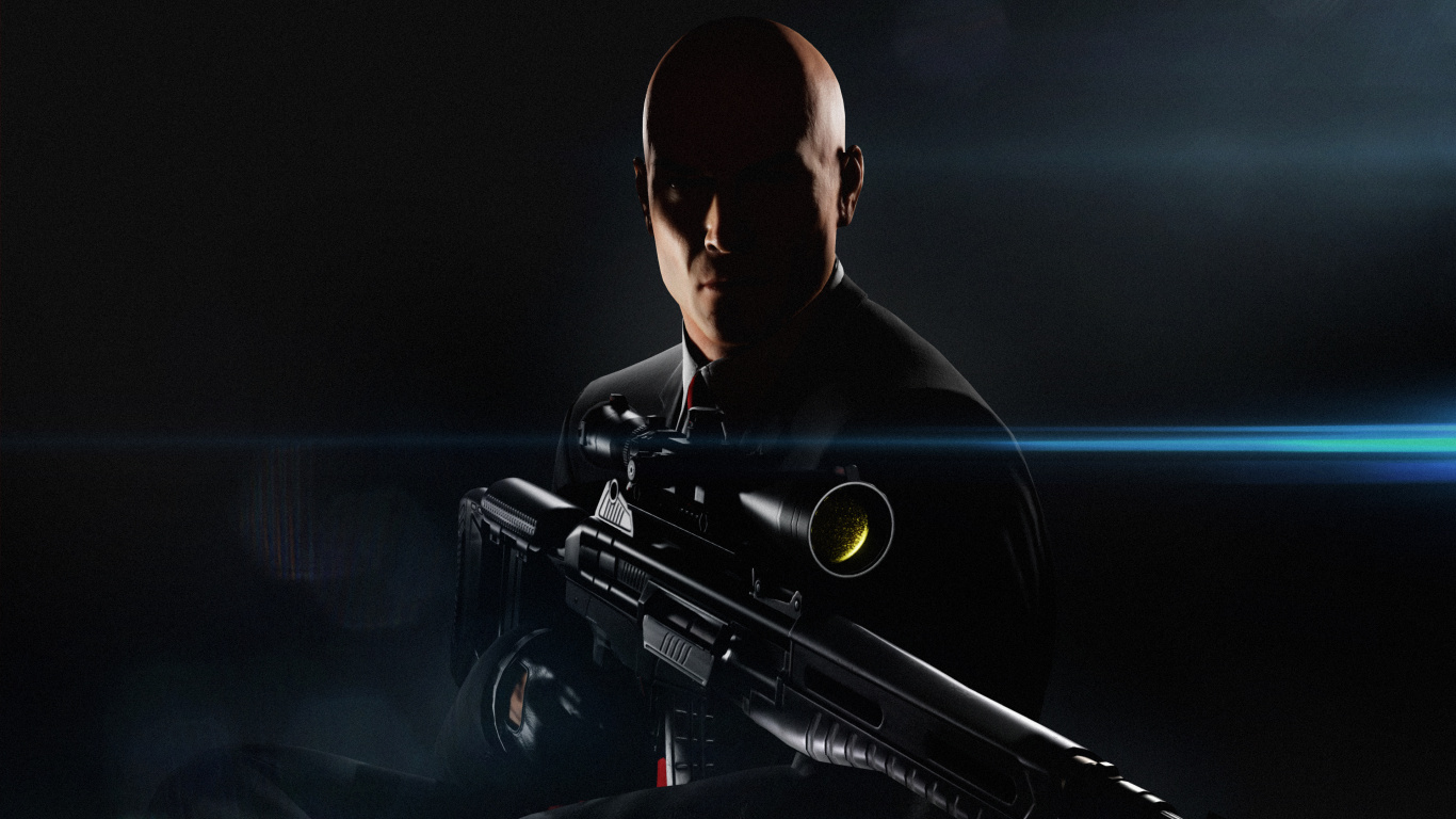 Hitman 2, Auftragskiller, IO Interactive, Shooter-Spiel, Games. Wallpaper in 1366x768 Resolution