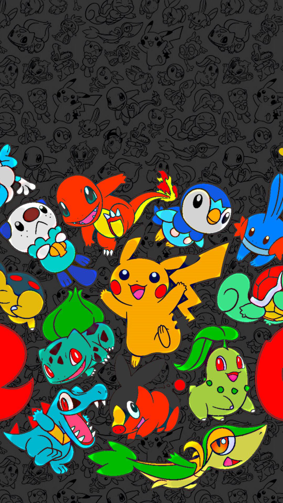Anime Pokémon, Red (Pokémon), Pikachu, 1080x1920 Phone HD Wallpaper