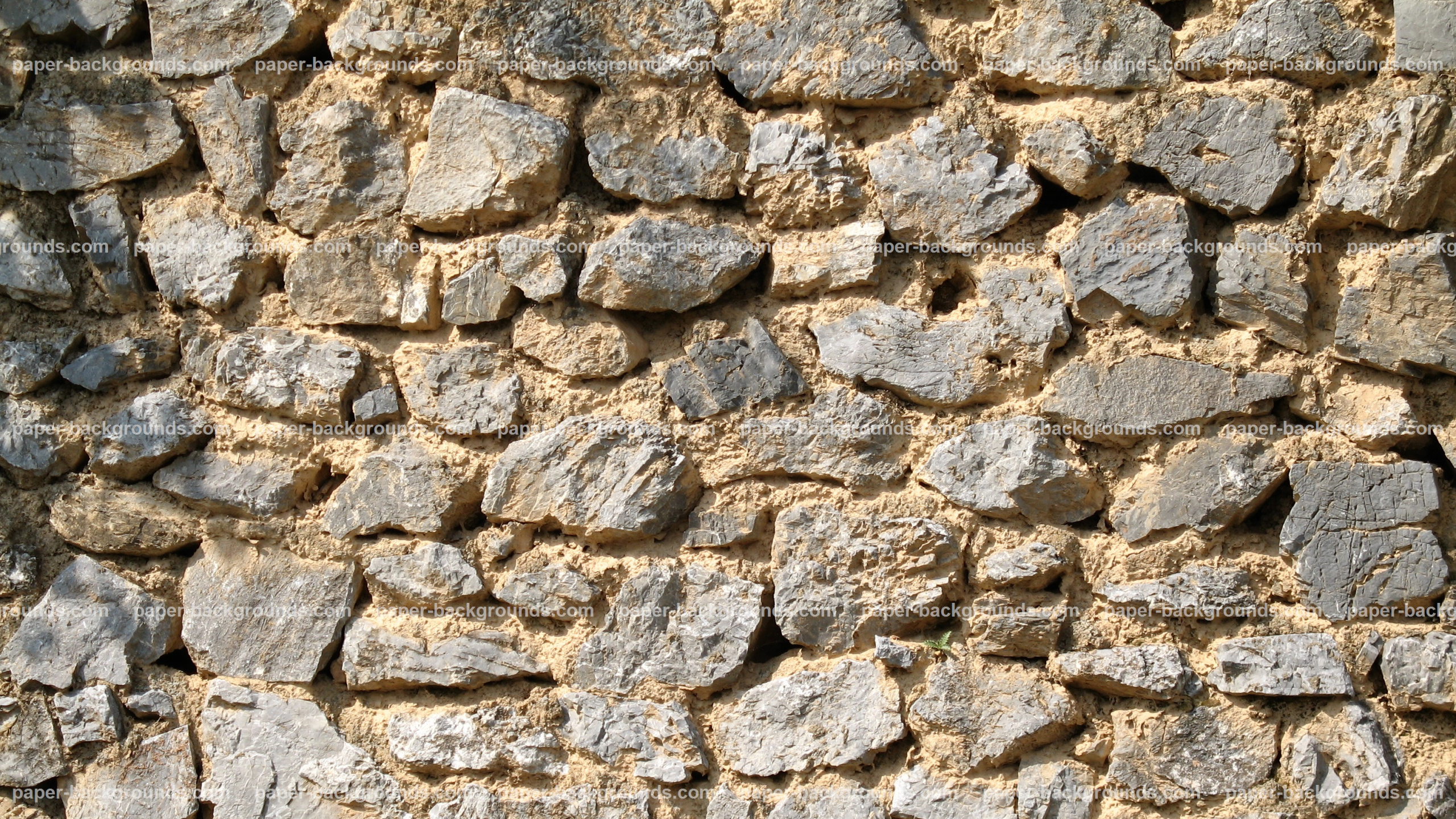 Mur de Briques Brunes et Grises. Wallpaper in 2560x1440 Resolution
