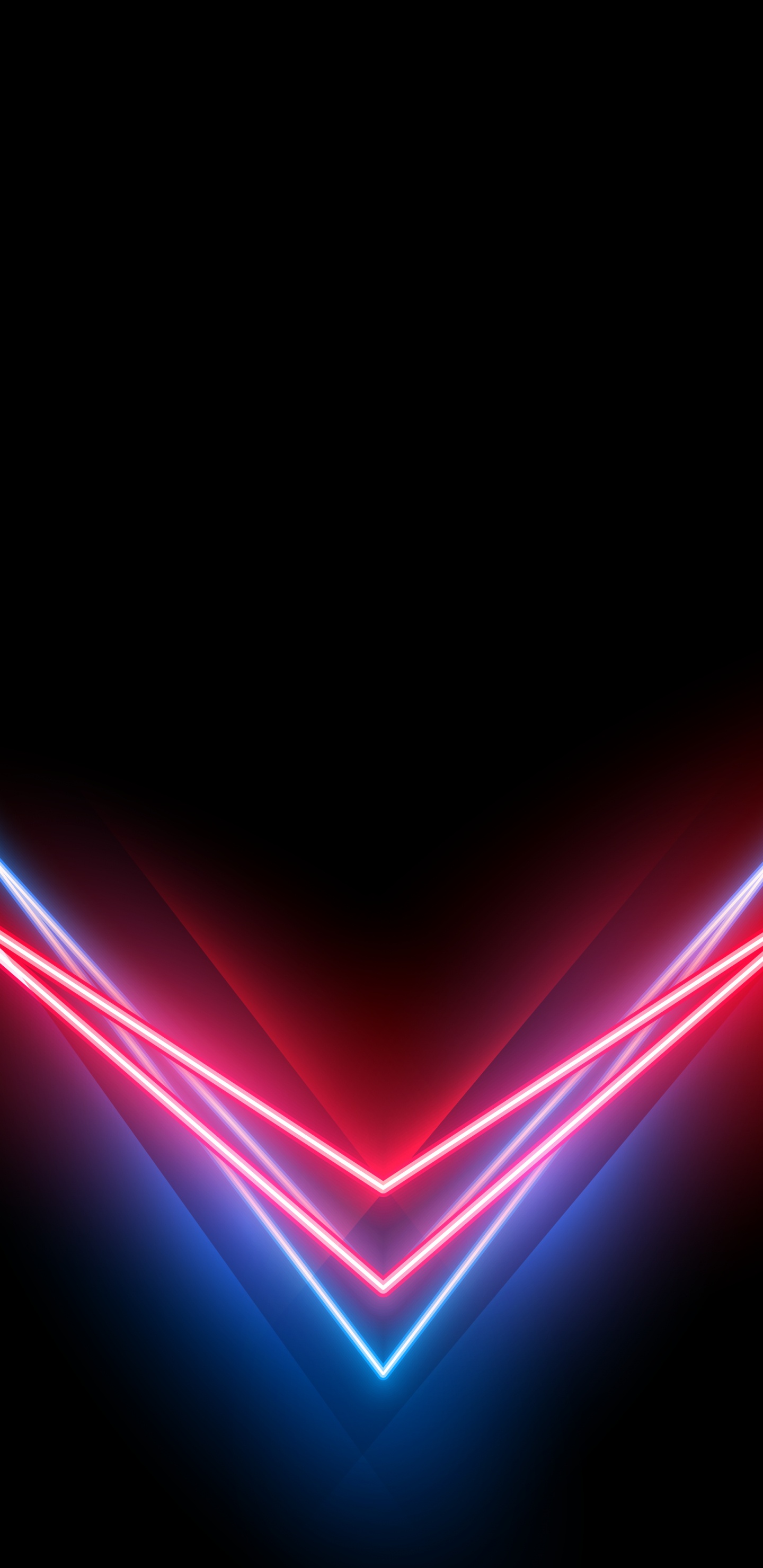 Neon, Amoled, Rojo, Fila, Luz. Wallpaper in 1440x2960 Resolution