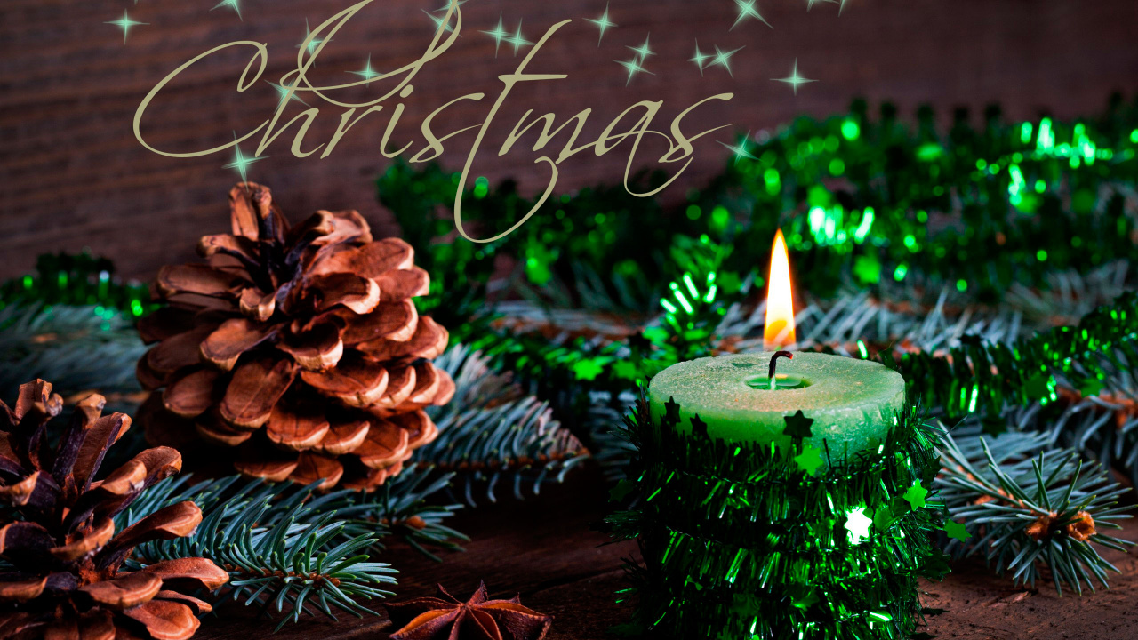 Weihnachten, Christmas Ornament, Kerze, Baum, Veranstaltung. Wallpaper in 1280x720 Resolution