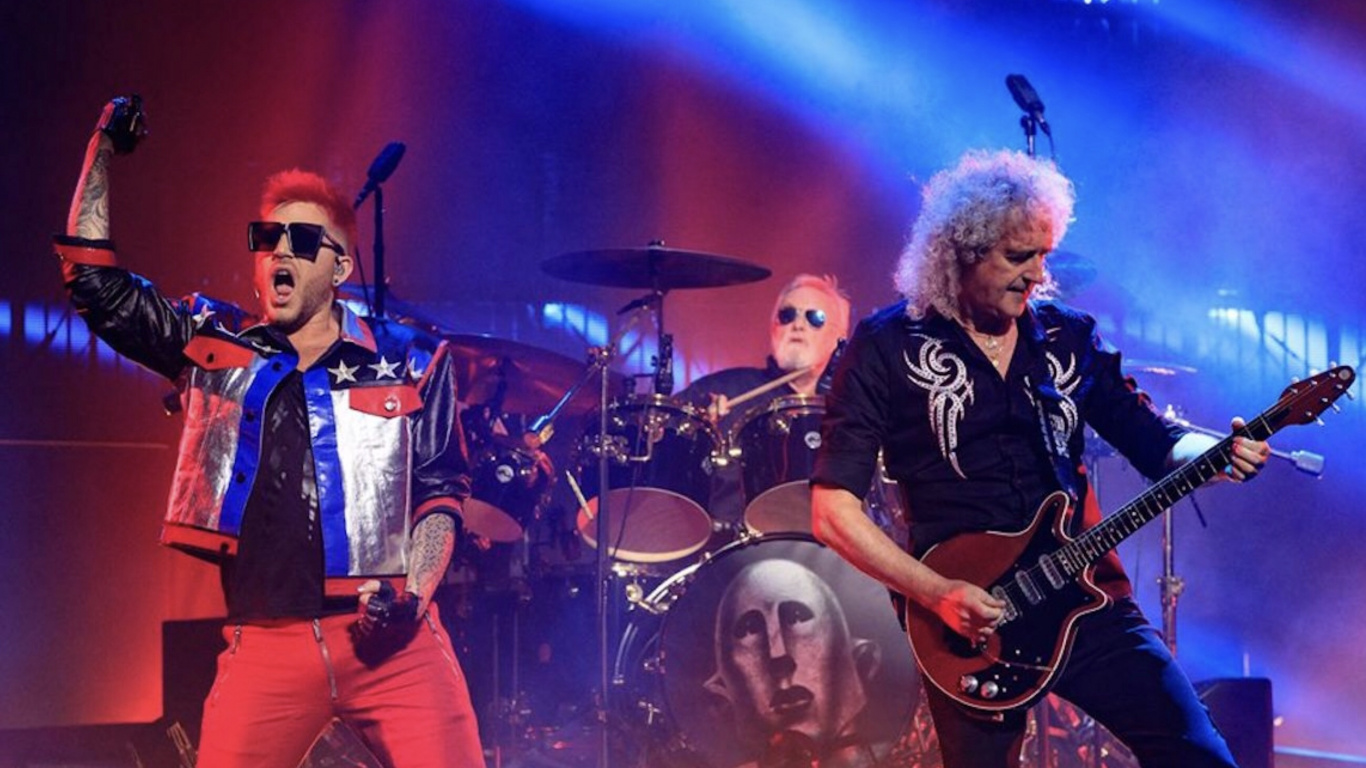 Queen, Konzert, Leistung, Musiker, Unterhaltung. Wallpaper in 1366x768 Resolution