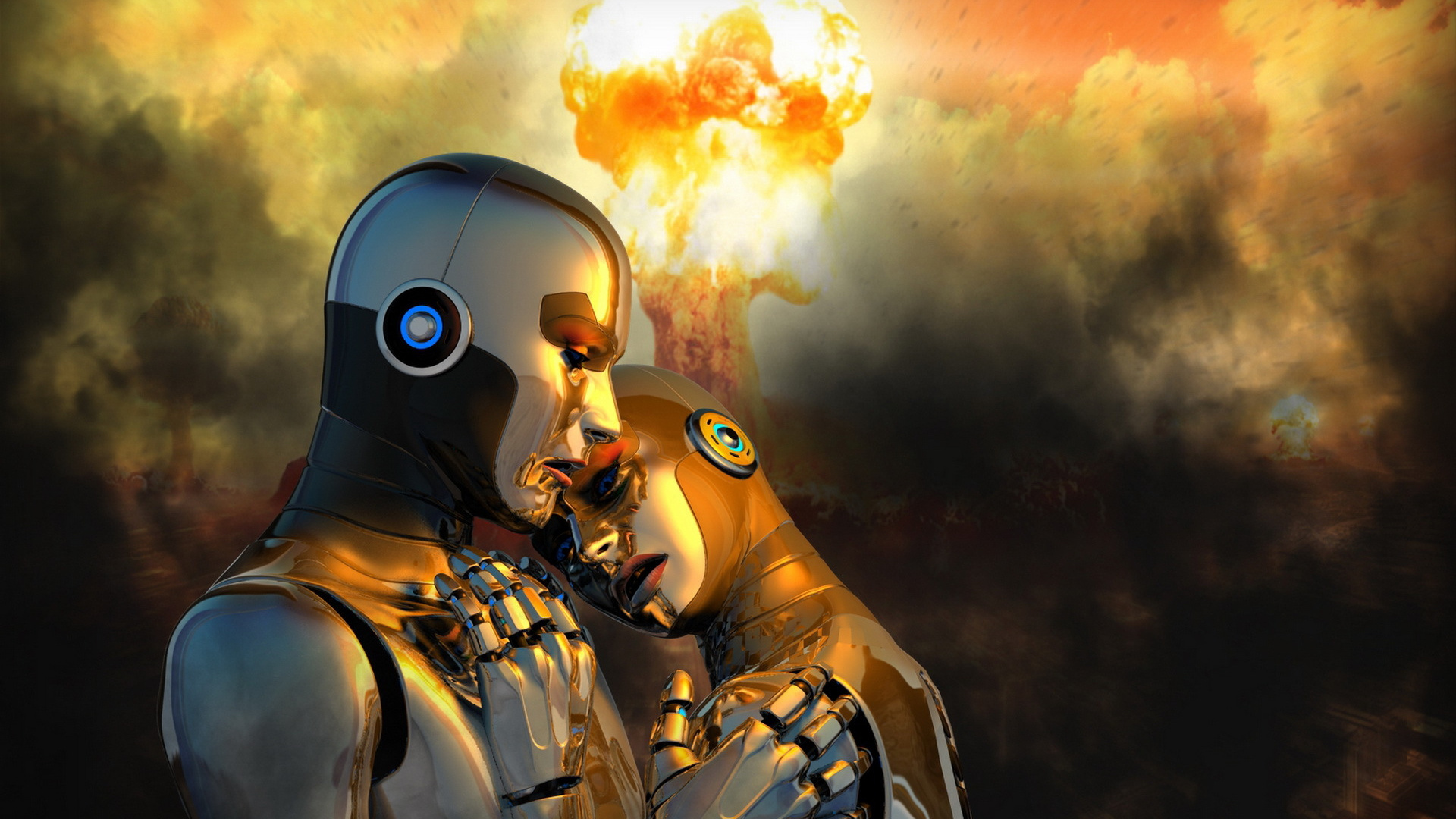 Man in Brown and Black Suit With Blue Mask. Wallpaper in 1920x1080 Resolution