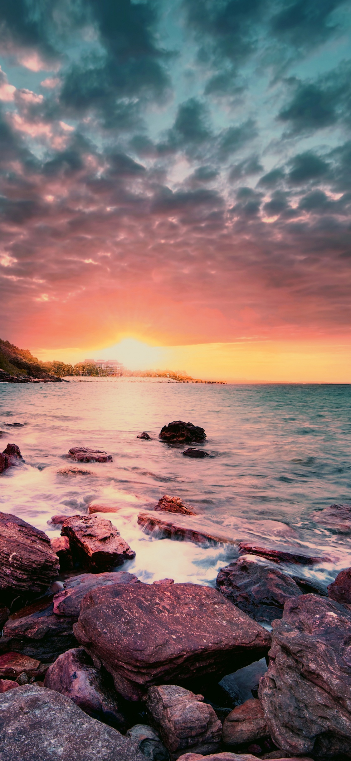 Hermosa, Agua, Los Recursos de Agua, Ambiente, Afterglow. Wallpaper in 1125x2436 Resolution