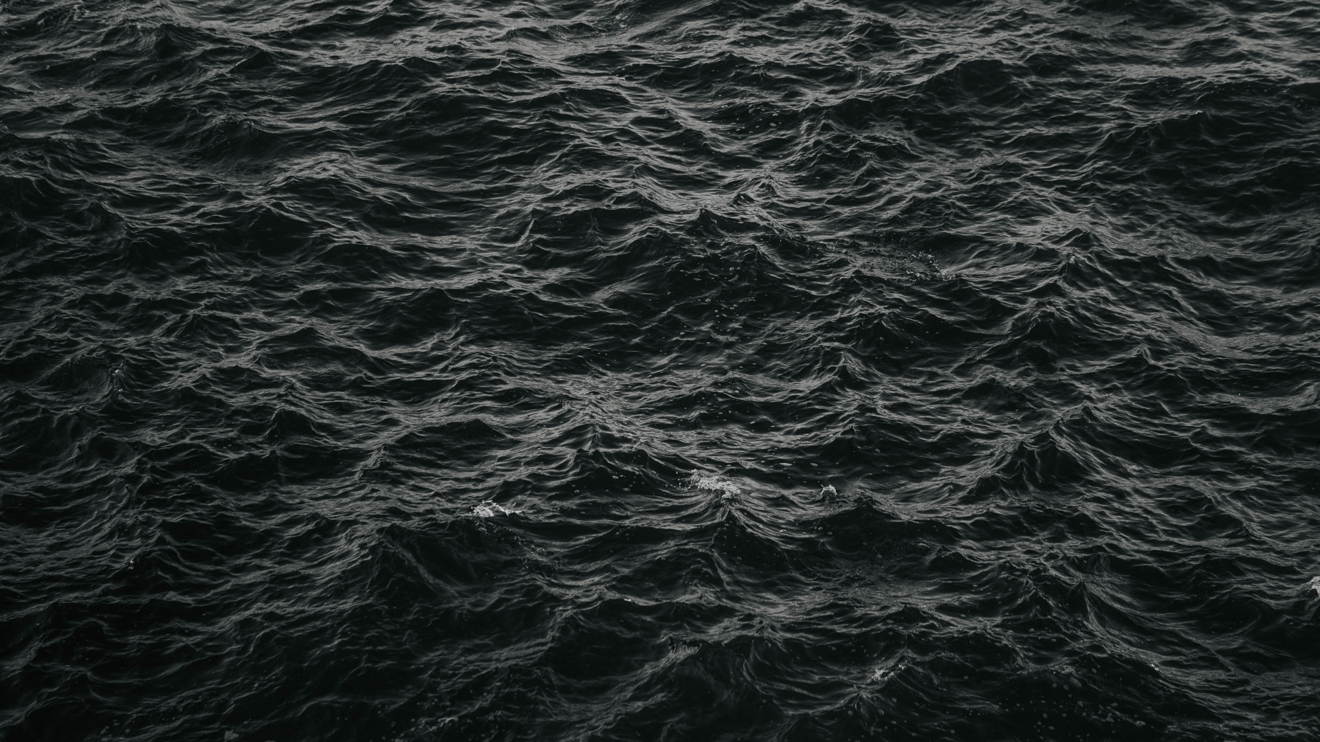 Eau, Noir, Mer, Atmosphère, Obscurité. Wallpaper in 1920x1080 Resolution