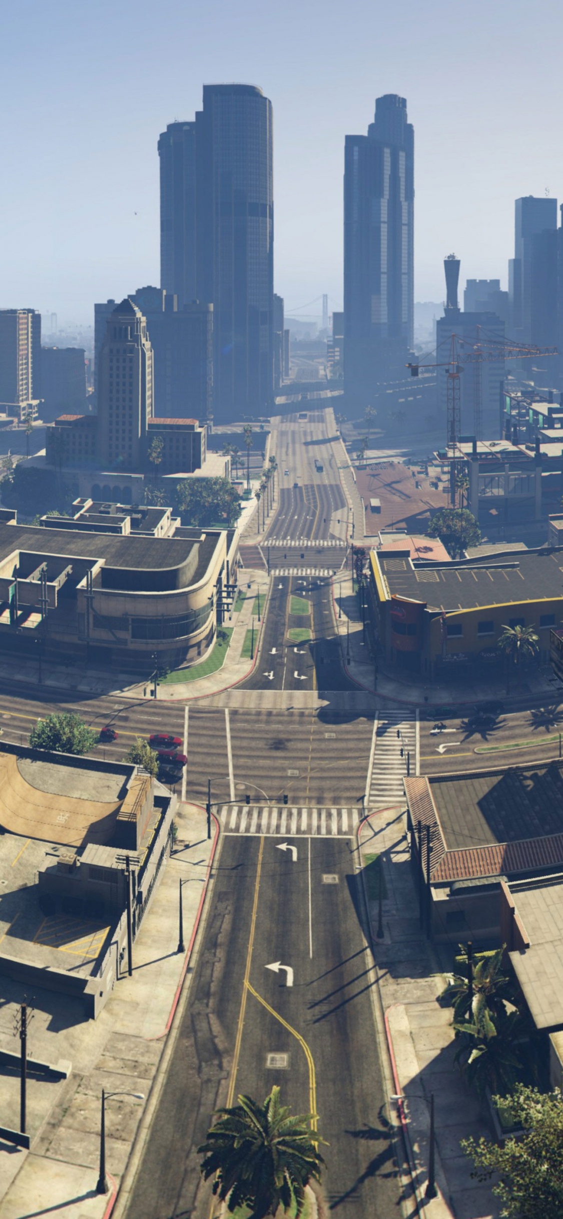 Urban Area, City, Cityscape, Metropolis, Skyline. Wallpaper in 1125x2436 Resolution