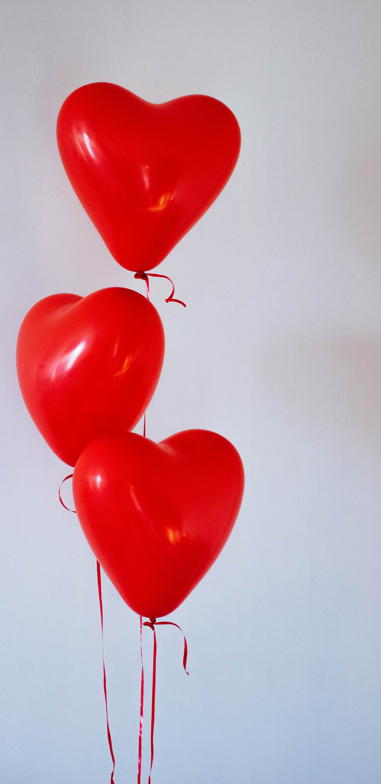 Balloon, Valentines Day, Heart, Red, Organ. Wallpaper in 1440x2960 Resolution