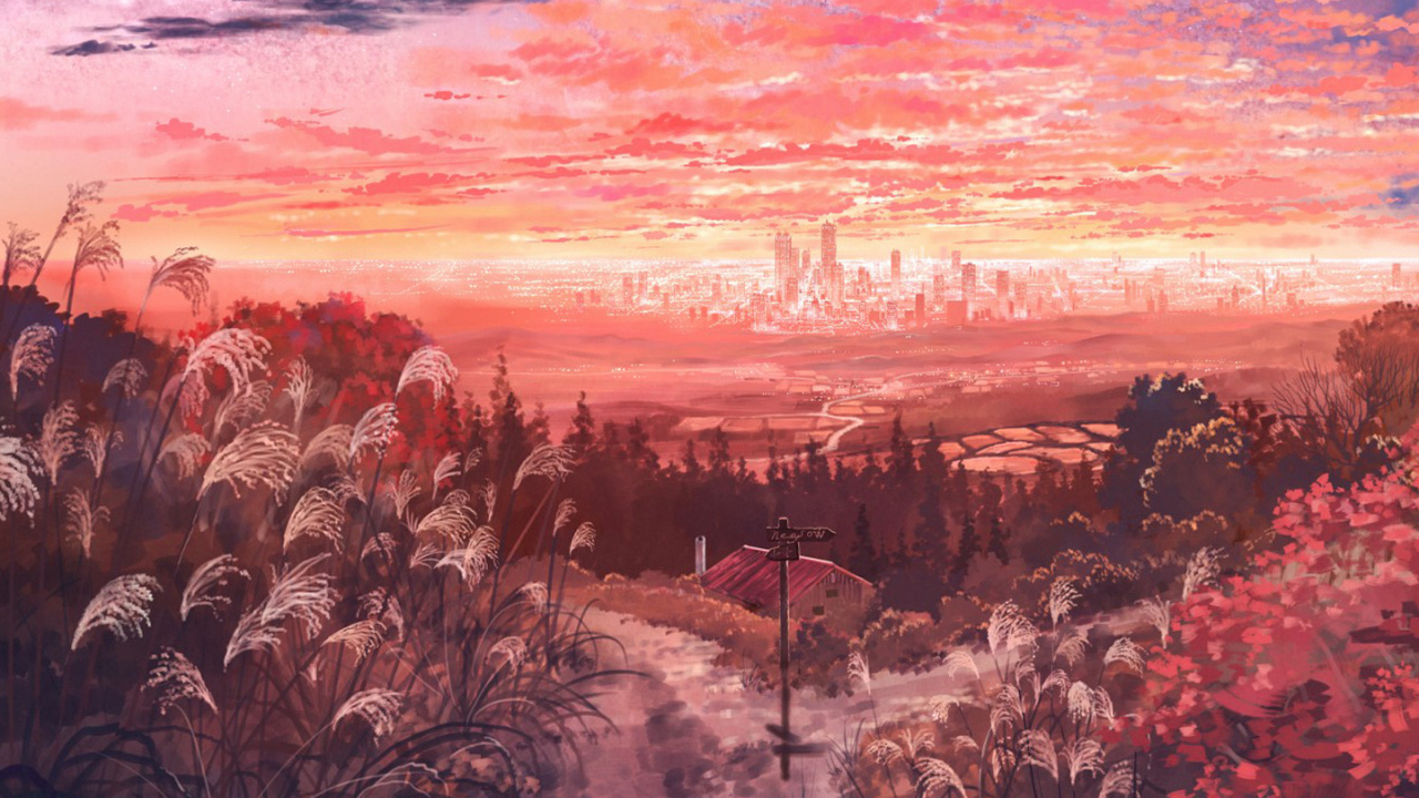 Anime-Kunst, Kunst, Illustration, Zeichnung, Anime. Wallpaper in 1280x720 Resolution