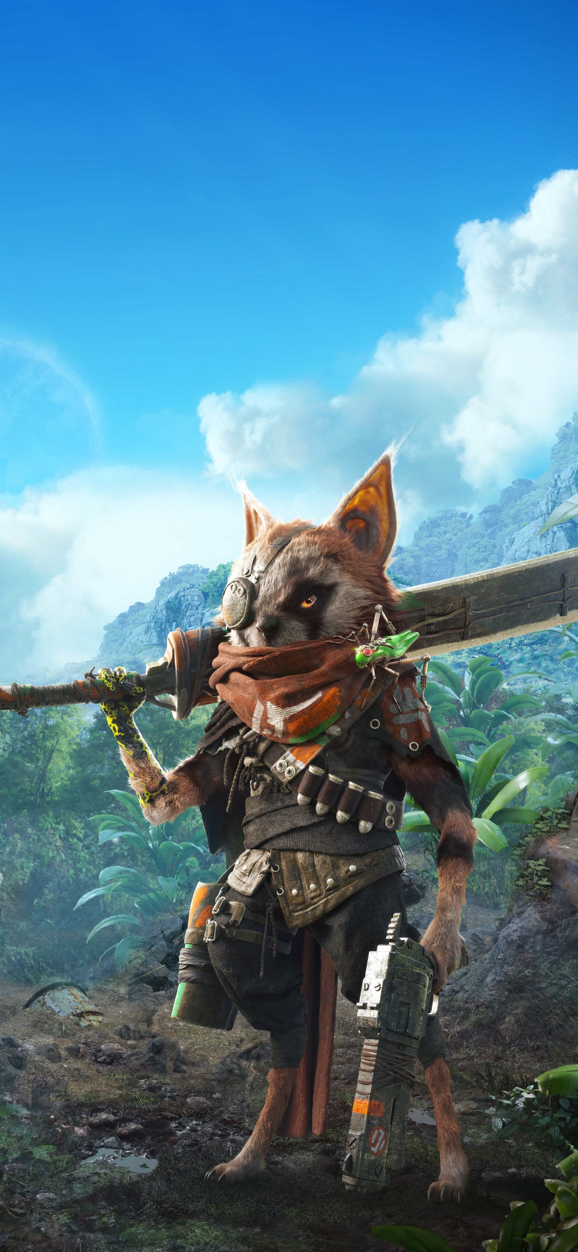 Biomutant, Xbox One, Jeu Pc, Jeu D'aventure, Jungle. Wallpaper in 1125x2436 Resolution