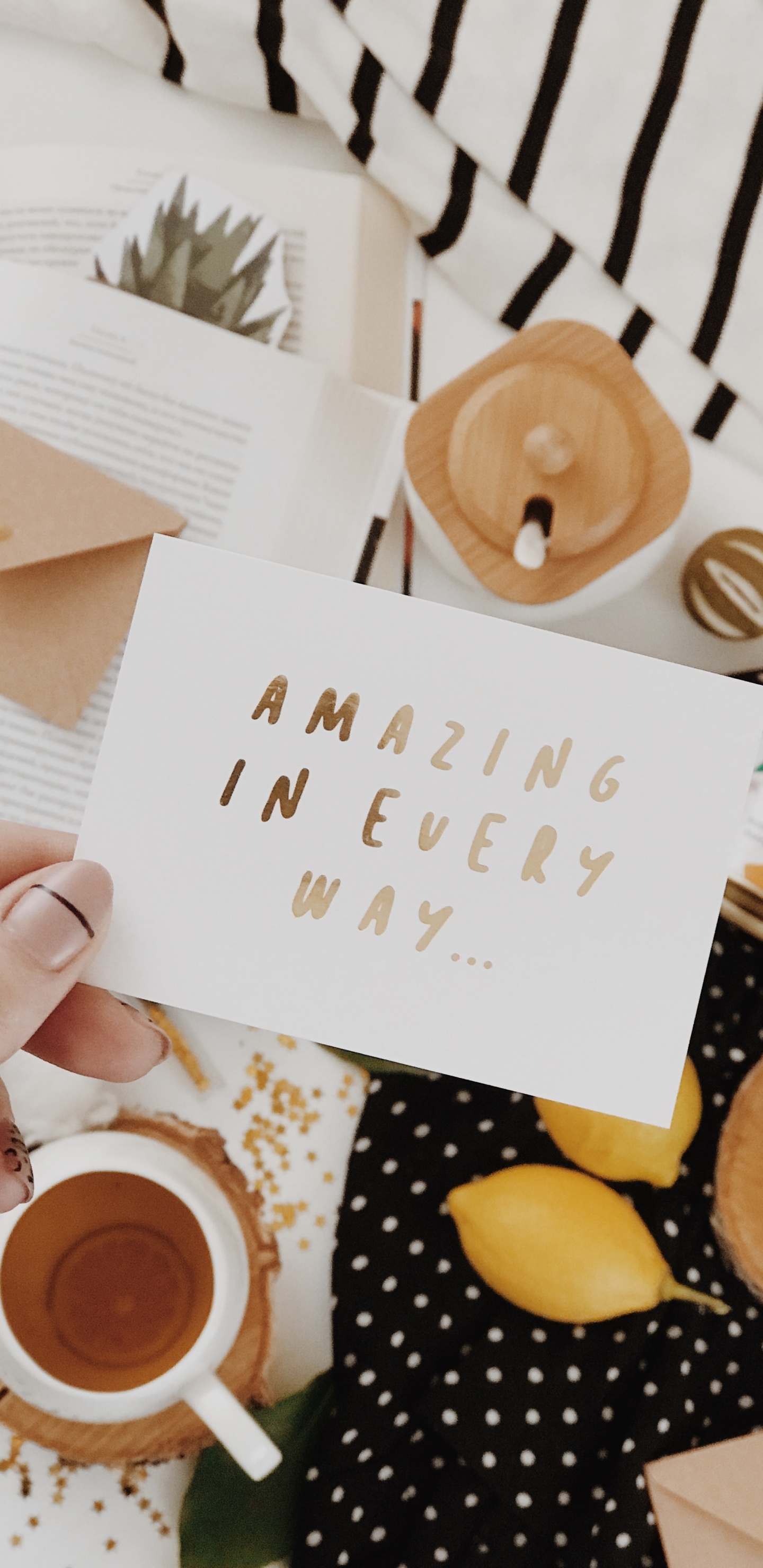 Person, Die Weißes Druckerpapier Hält. Wallpaper in 1440x2960 Resolution