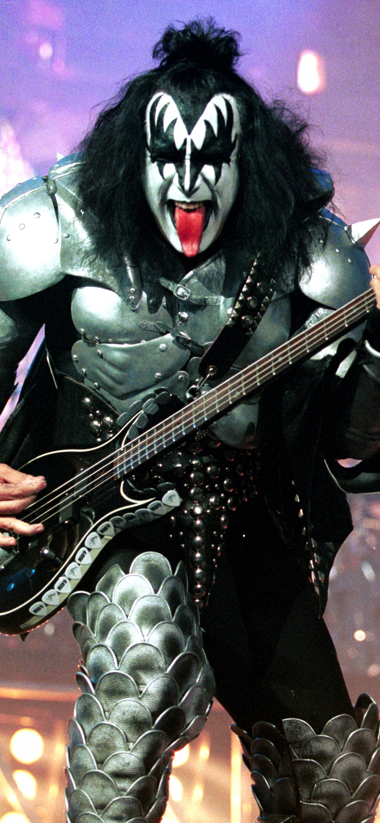 Kiss, Heavy Metal, Hard Rock, Guitarist, Guitar. Wallpaper in 1242x2688 Resolution
