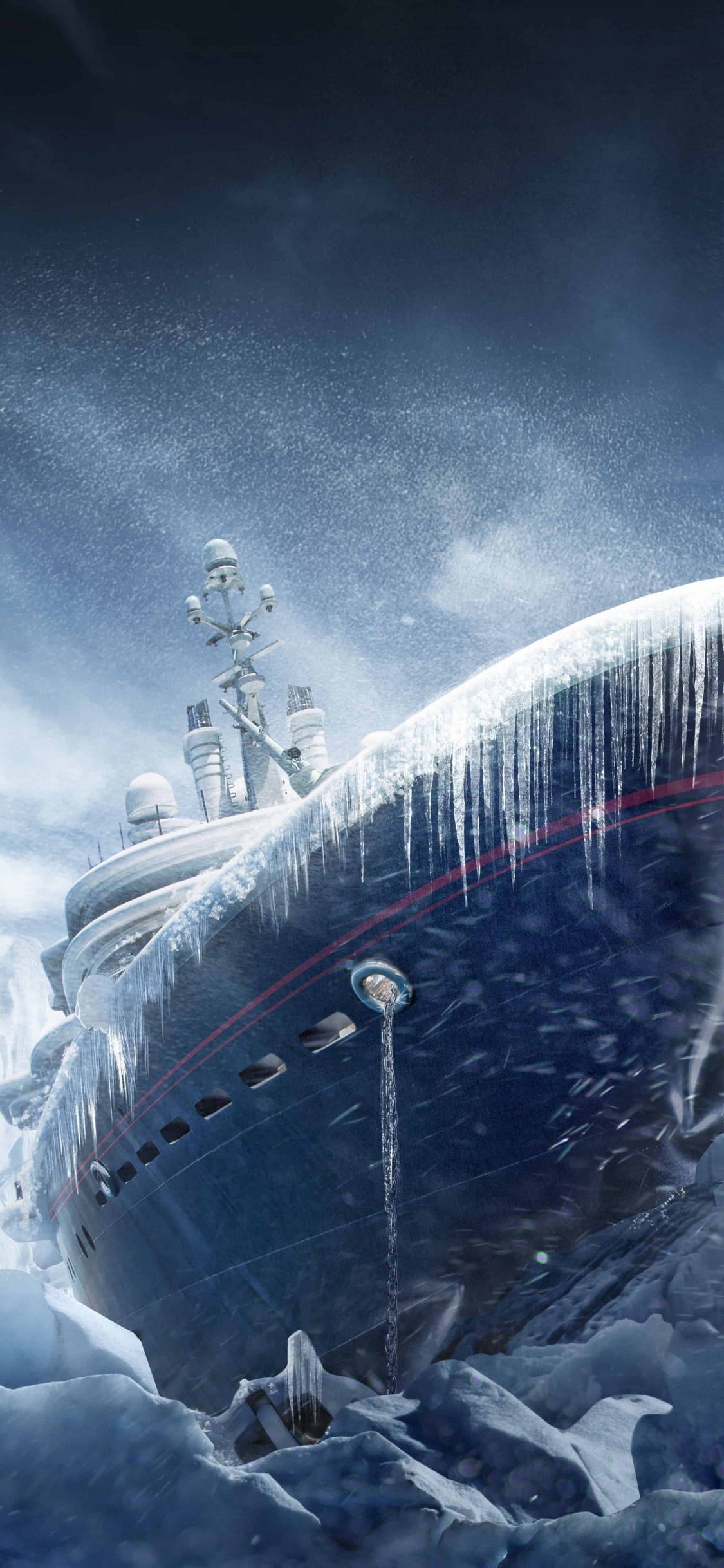 汤姆clancys六个彩虹, 气氛, 山脉, 冰川地貌, 冻结 壁纸 1125x2436 允许