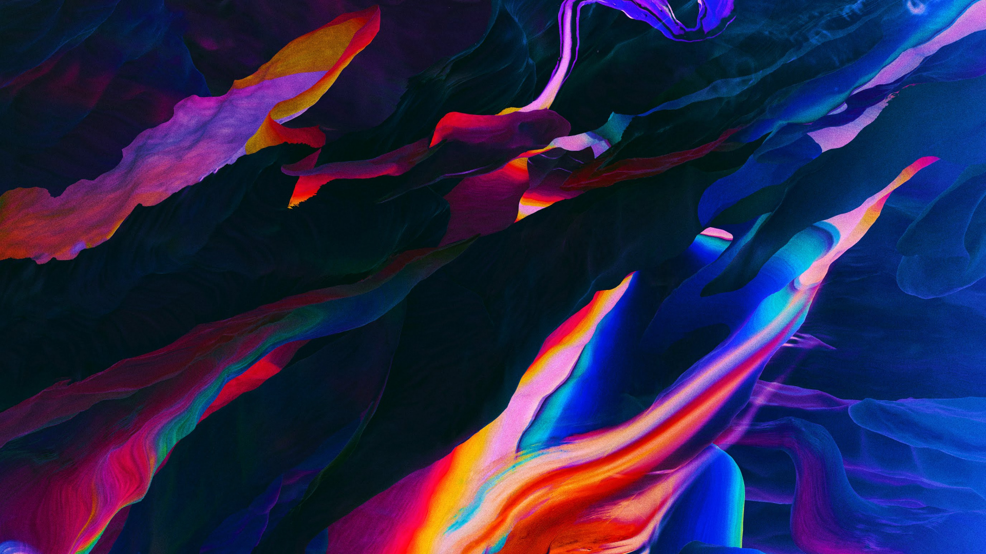 安卓, Android 10, Android Oreo, 色彩, 电蓝色的 壁纸 1920x1080 允许