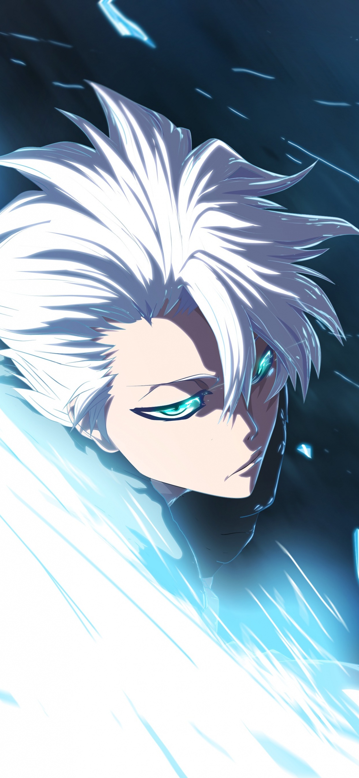 Ilustración de Dragón Blanco y Negro. Wallpaper in 1242x2688 Resolution