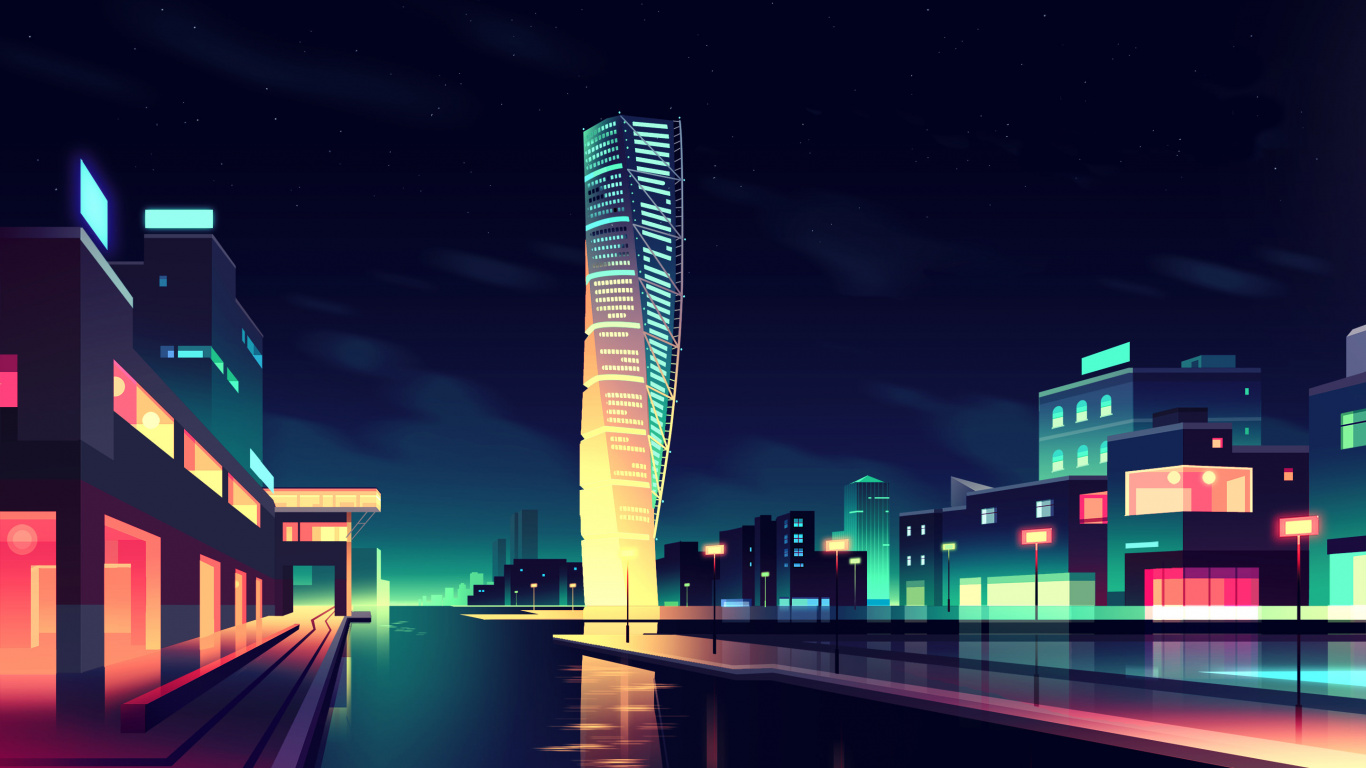 罗马的trystram, 建筑, 矢量图形, 插画家, 里程碑 壁纸 1366x768 允许