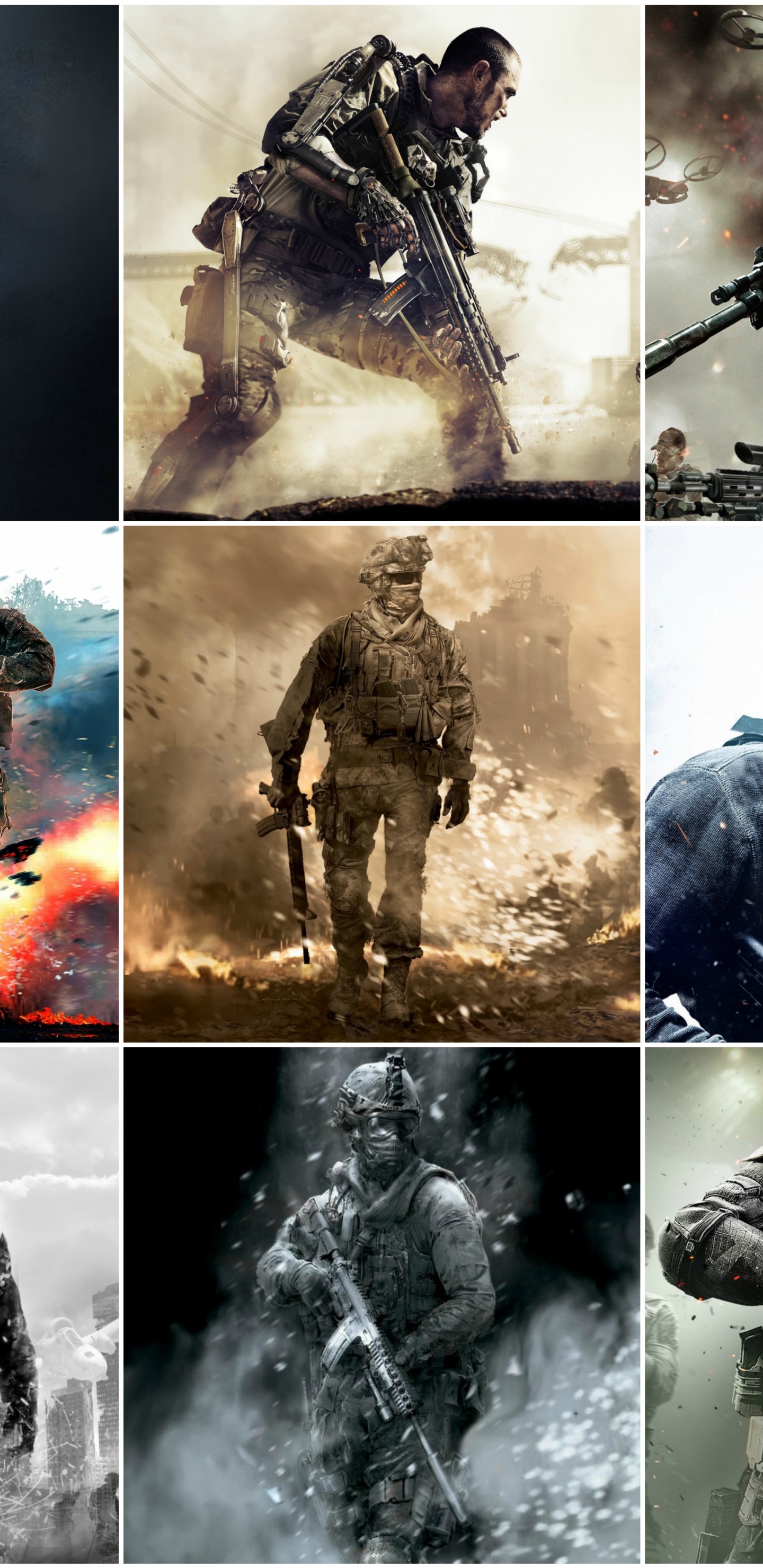 Call of Duty Modern Warfare 2, Call of Duty 4 Modern Warfare, Call of Duty Modern Warfare, Playstation 3, pc Game. Wallpaper in 1440x2960 Resolution