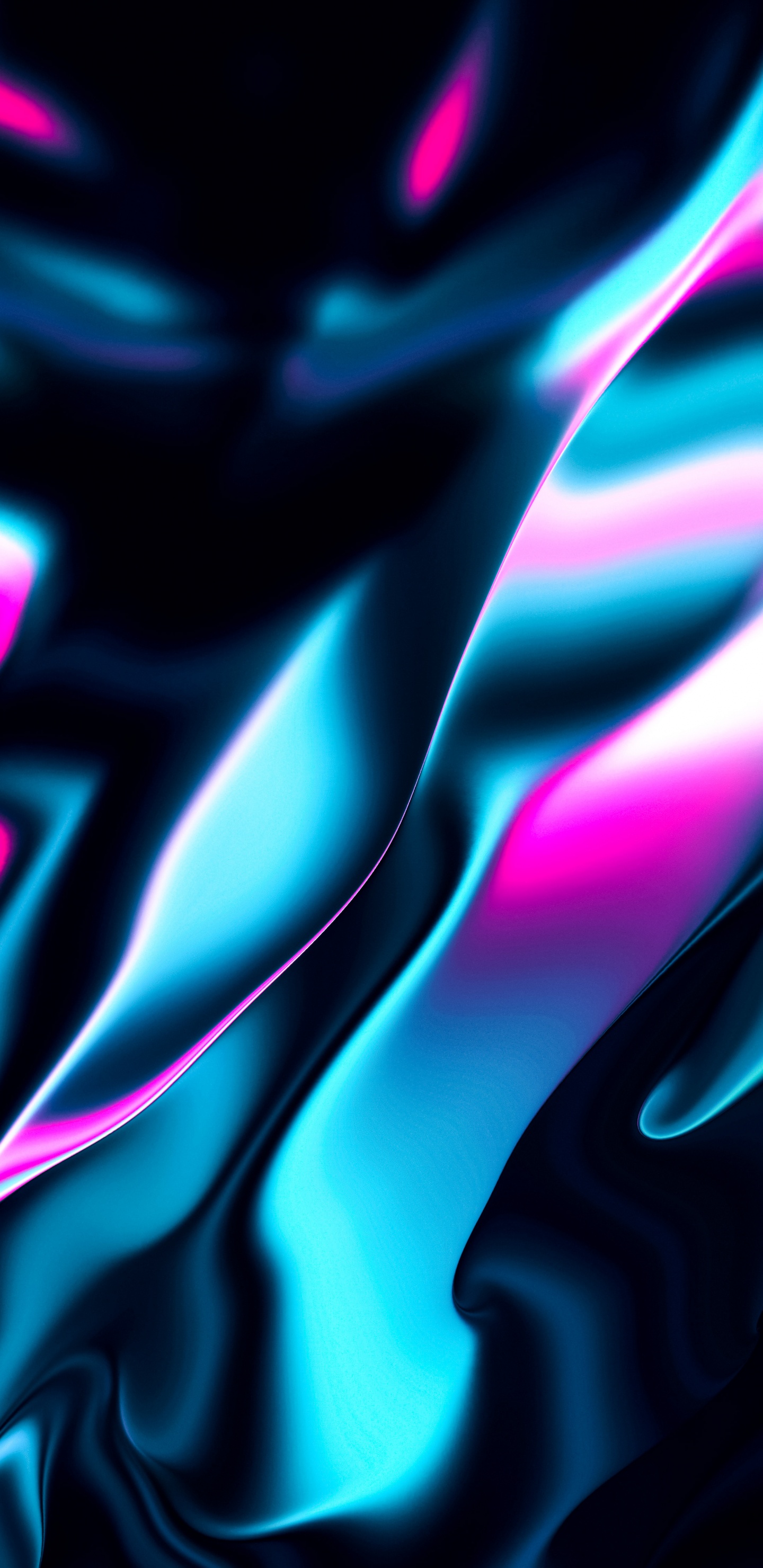 Licht, Veilchen, Fraktale Kunst, Symmetrie, Massenspektrometer. Wallpaper in 1440x2960 Resolution