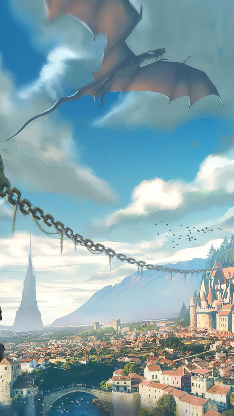 Digital Art, Art, Cloud, Daytime, World. Wallpaper in 750x1334 Resolution