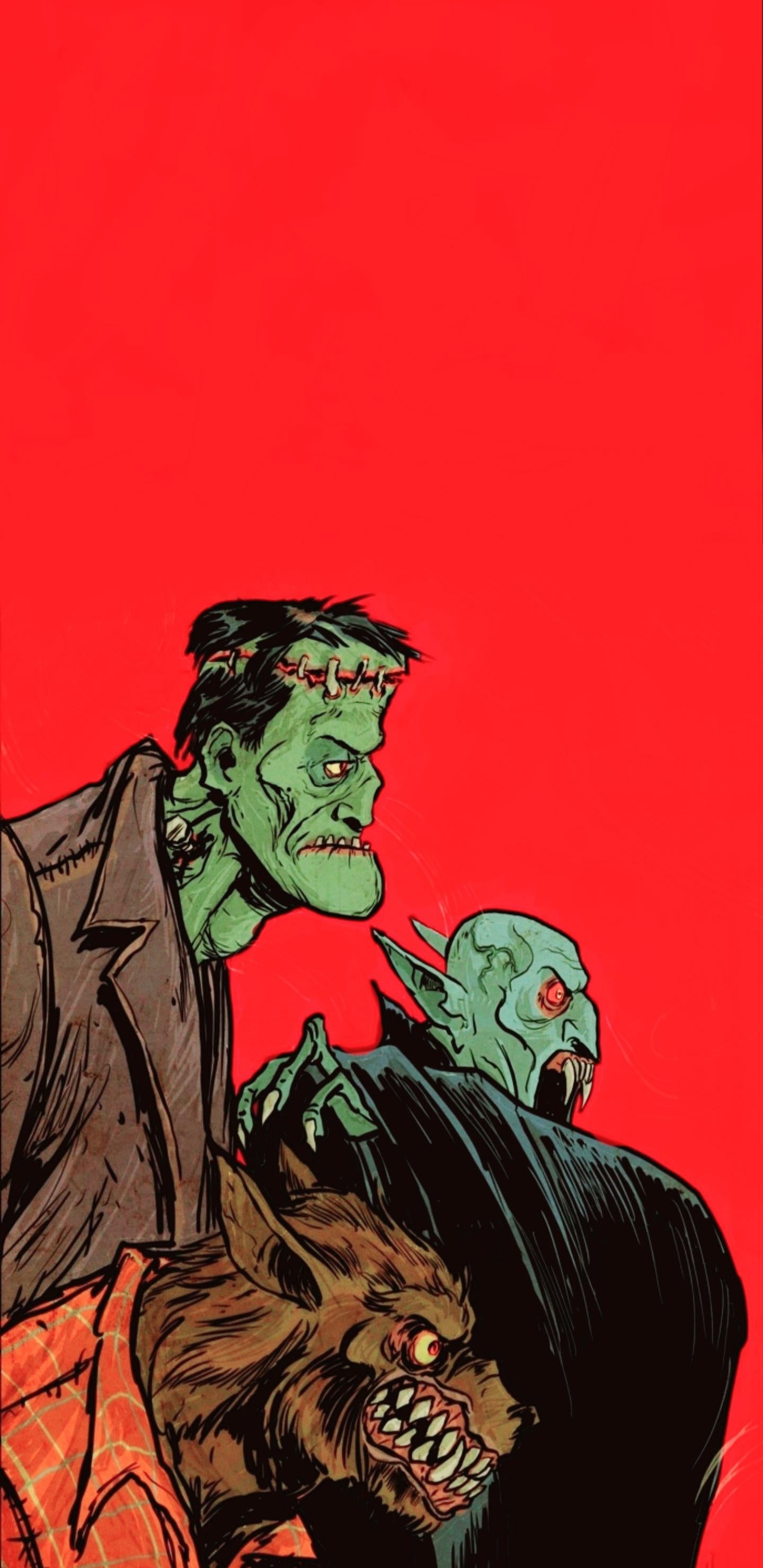 Art, Dracula, Sleeve, Painting, Beard. Wallpaper in 1440x2960 Resolution