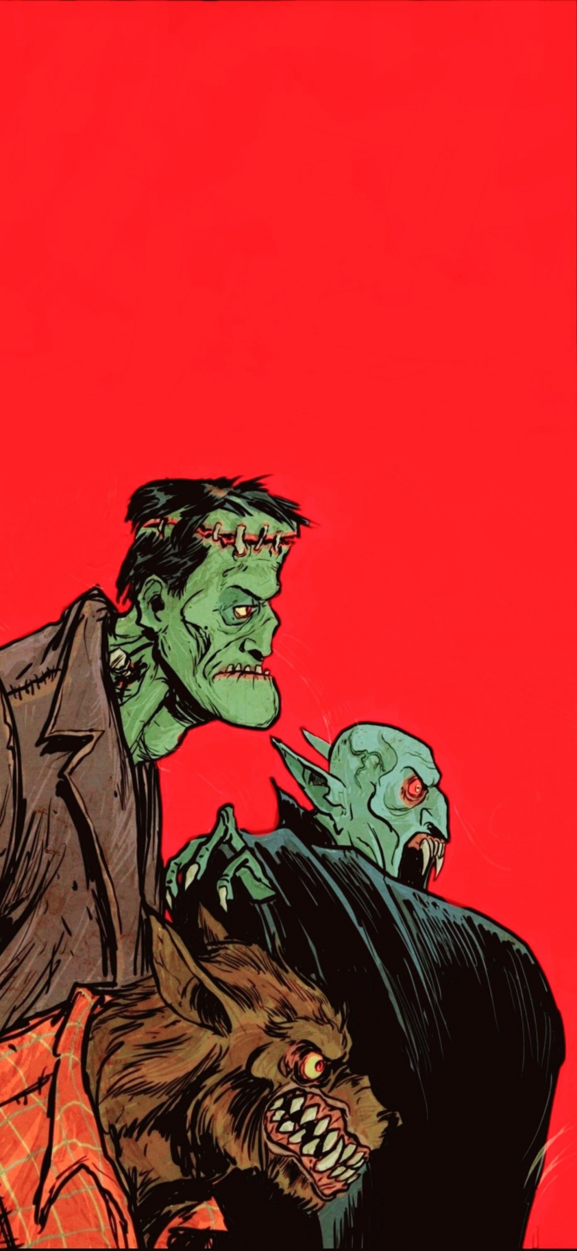 Kunst, Dracula, Ärmel, Malerei, Kehllappen. Wallpaper in 1125x2436 Resolution