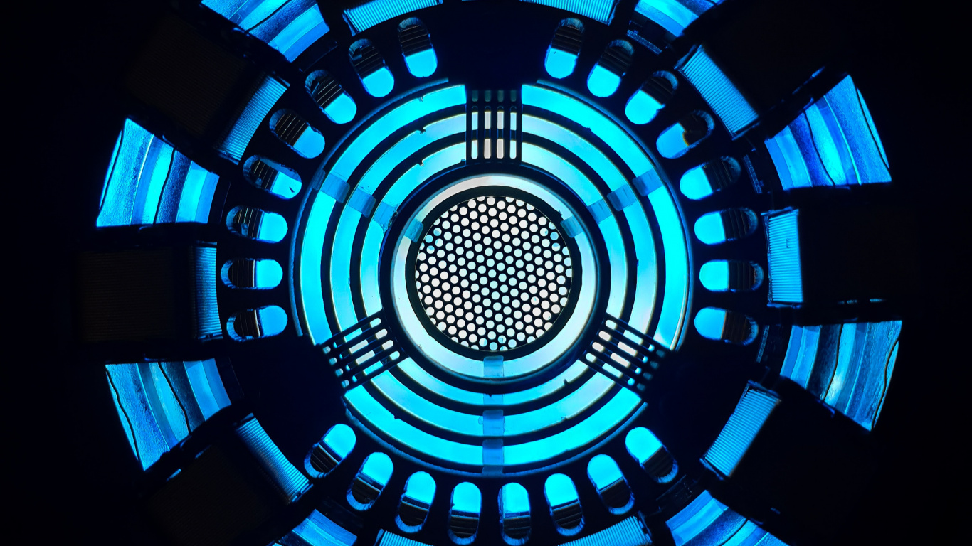 Download 1366x768 Wallpaper Blue and White Round Light Blue and White Round Light. Wallpaper in 1366x768 Resolution