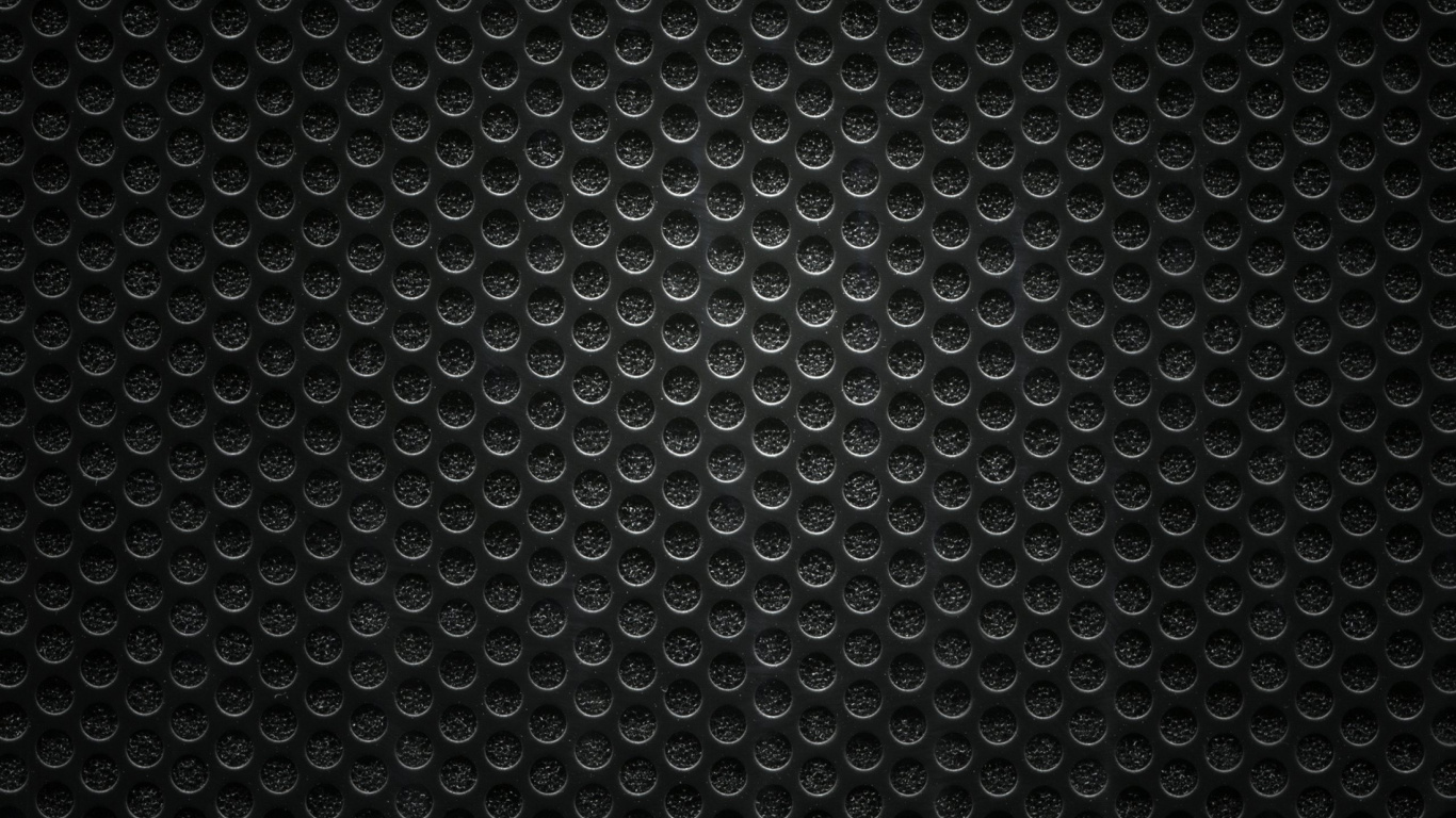 Textile à Pois Noir et Blanc. Wallpaper in 1366x768 Resolution