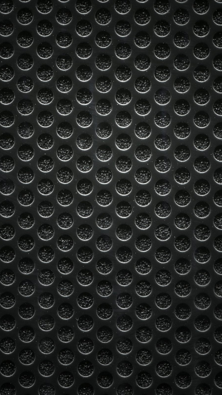 Textile à Pois Noir et Blanc. Wallpaper in 750x1334 Resolution