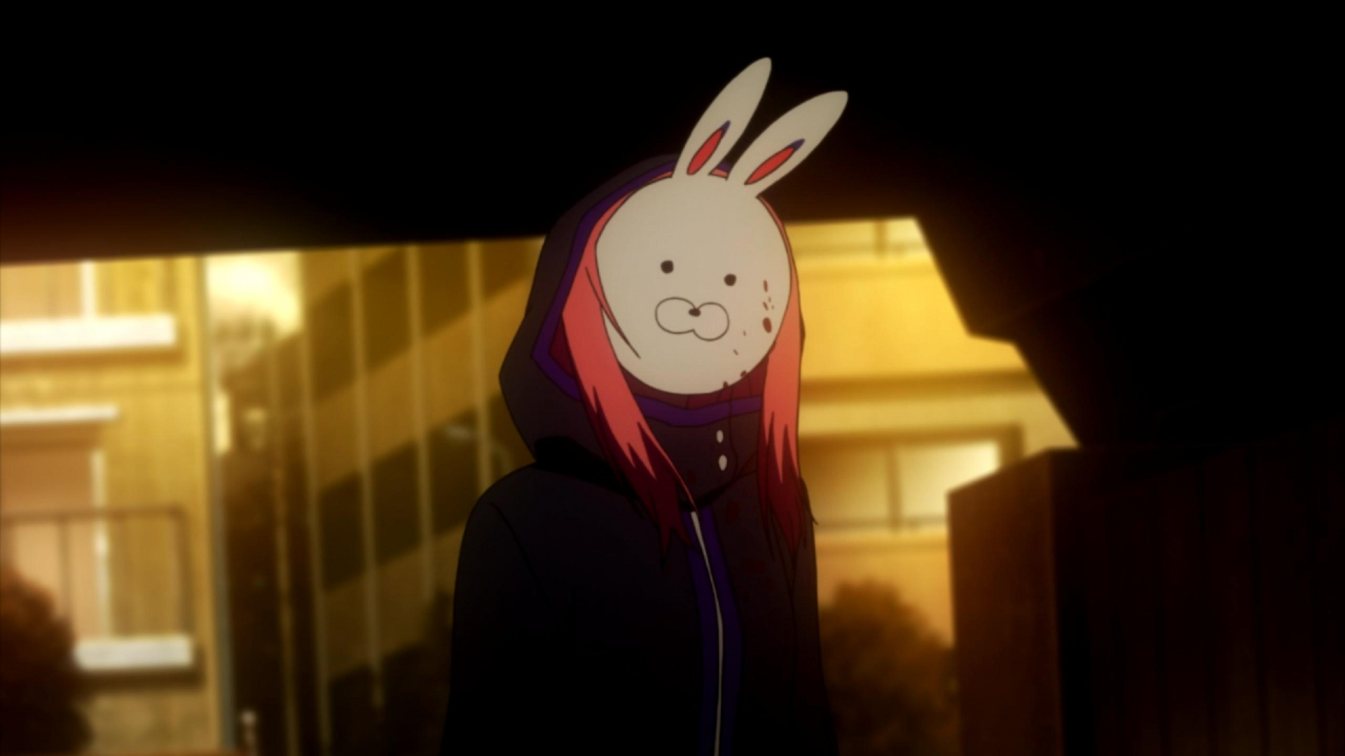 Person in Black Hoodie With White and Pink Cat Head. Wallpaper in 1920x1080 Resolution