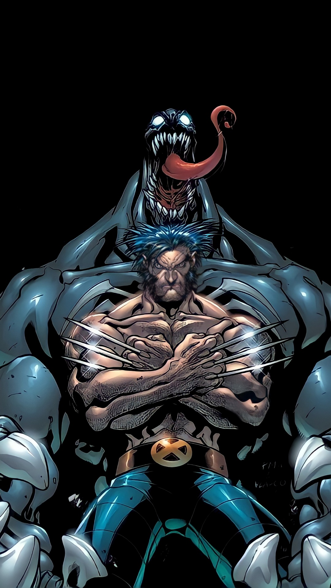 Venin 2003 10, Venin, Anne Weying, Eddie Brock, la Philosophie du Venin. Wallpaper in 1080x1920 Resolution